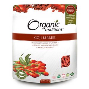 Organic Traditions Baies De Gojis 454g