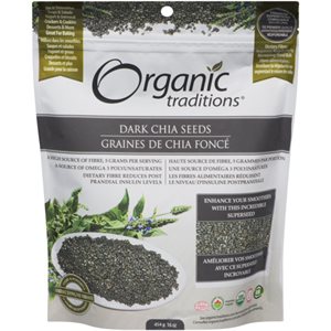 Organic Traditions Graines De Chia Noir
