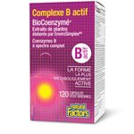 Natural Factors Biocoenzymated™ Active B Complex 120 Vegetarian Capsules Natural Factors Biocoenzymated™ Active B Complex   120 Vegetarian Capsules