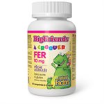 Natural Factors Fer à croquer 10 mg 60 comprimés à croquer Pêche acidulée Natural Factors Fer à croquer 10 mg 60 comprimés à croquer Pêche acidulée