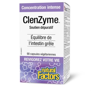 Natural Factors Clenzyme™ Intensive Strength 90 Vegetarian Capsules