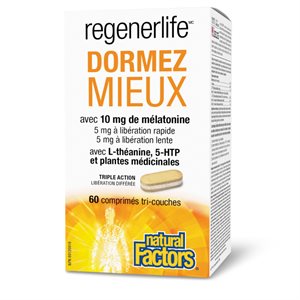 Natural Factors Sleep Better 60 Tri-Layer Tablets