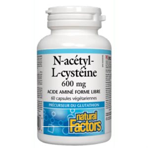N-ACETYL-L-CYSTEINE 600MG 60VCAPS 