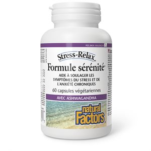 Natural Factors Serenity Formula® With Ashwagandha 60 Vcaps