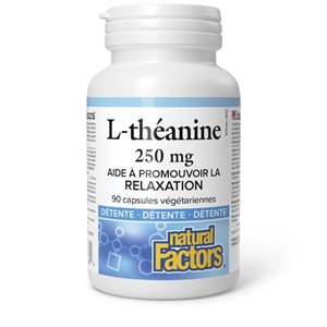 Natural Factors L-Théanine 250 mg 90 capsules végétariennes