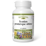 Natural Factors Soutien prostatique ultime   60 gélules