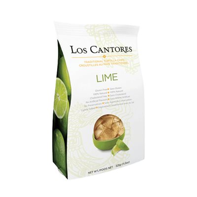 Los Cantores Croustilles Lime 325g Los Cantores Croustilles Lime 325g