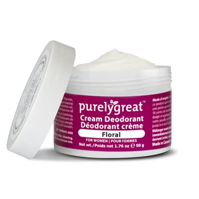 Cream Deodorant - Floral Cream Deodorant - Floral
