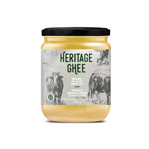 Heritage Ghee- Beurre clarifié nourri à l'herbe 200g