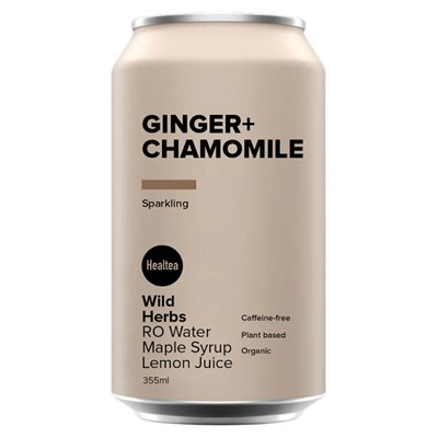 Healtea Infusion Pétillante Gingembre Camomille Healtea Infusion Pétillante Gingembre Camomille