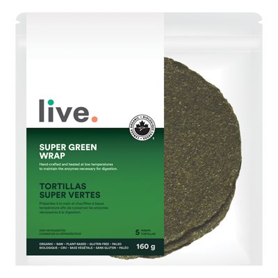 LIVE TORTILLAS SUPER VERTES BIO 112G LIVE TORTILLAS SUPER VERTES BIO 112G