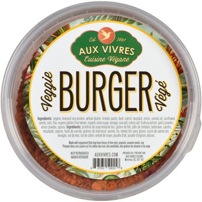 Aux Vivres Burger Végé Aux Vivres Burger Végé