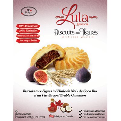 Lula Biscuits Vegan Avec Figues Lula Biscuits Vegan Avec Figues