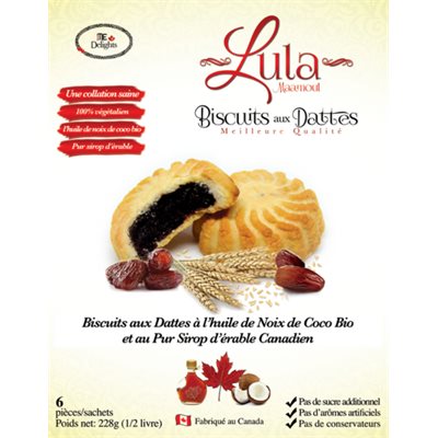 Lula Biscuits Vegan Avec Dattes Lula Biscuits Vegan Avec Dattes