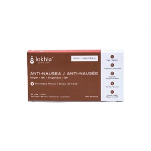 Lokhia Anti-Nausée- Saveur fraise à croquer