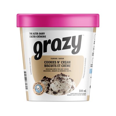 Grazy Biscuits Et Crème 500ml Grazy Biscuits Et Crème 500ml