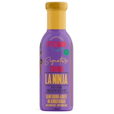 Fit Cook Foods Signature Sauce Ninja Teriyaki 355Ml