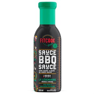 Fit Cook Foods Bbq Sauce Original Legendaire 355Ml
