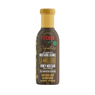 Fit Cook Foods Sauce Signature Moutarde Au Miel La Mielleuse 355Ml