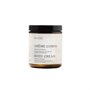 Geranium & Basil body cream 236 ml