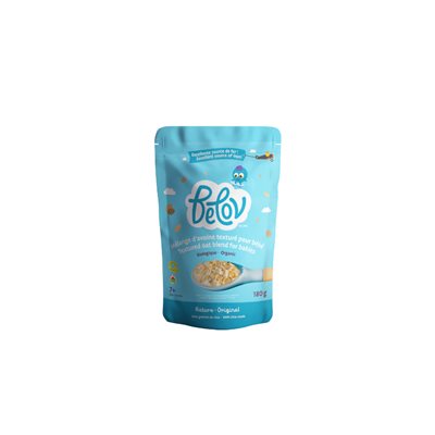 Belov Mélange d'avoine texturée originale biologique 180 g Belov Mélange d'avoine texturée originale biologique 180 g