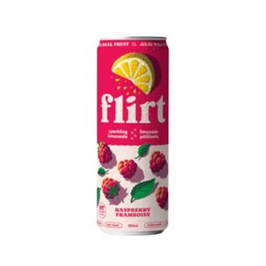 Flirt Drinks Raspberry Sparkling Lemonade (Can)355ml