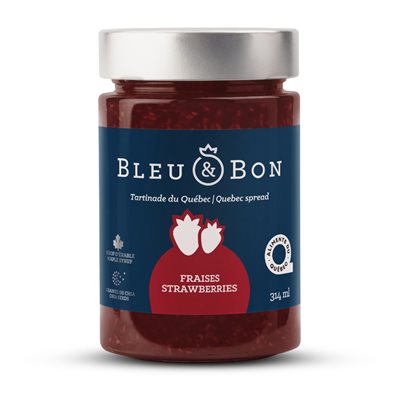 Bleu&Bon Tartinade Fraises 314Ml