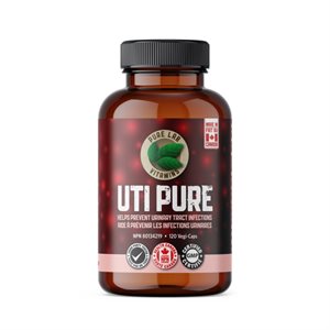 Pure Labs Vitamins Uti Pure Capsules - Canneberge Et D-Mannose 120 Vegi Cap