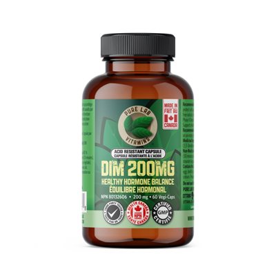 Pure Labs Vitamins Dim 200Mg - Acid Resistant Caps 60 Vegi Cap