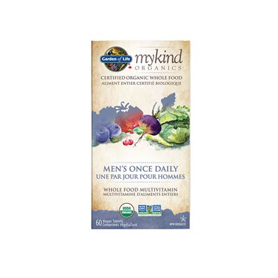 Garden Of Life mykind Organics - Multivitamine - Un par Jour pour Hommes Garden Of Life mykind Organics - Multivitamine - Un par Jour pour Hommes