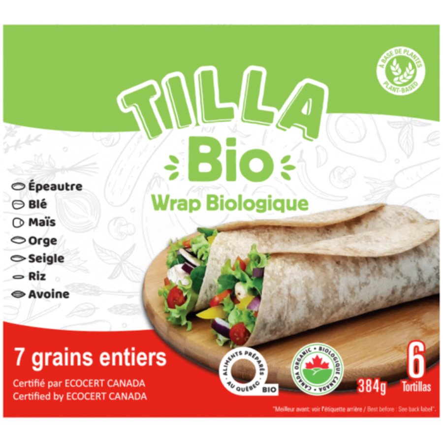 Tilla Bio Organic 7-Grains Wrap 384G
