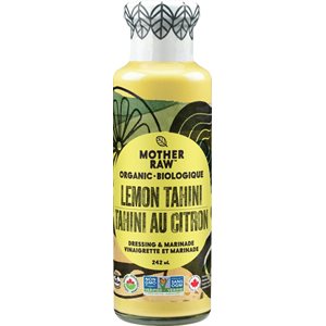 Mother Raw Vinaigrette et marinade tahini au citron Mother Raw