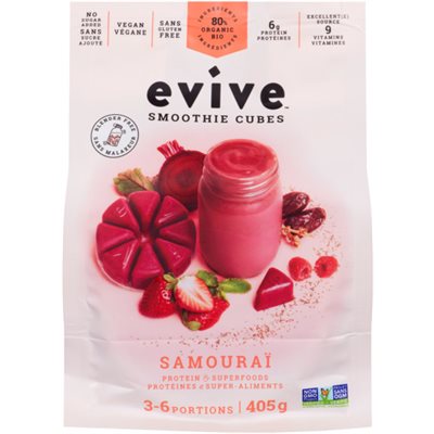 Evive Cube Smoothie Le Samourai Bio Evive Cube Smoothie Le Samourai Bio