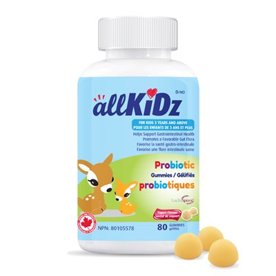 Allkidzgummies Au Yaourt Probiotique 3+ 80 Gummies