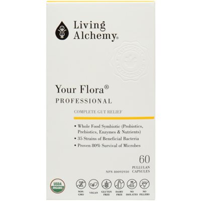 Living Alchemy Votre Flore Soulagement Intestinal Complet Professionnel 60 Capsules de Pullulan Living Alchemy Votre Flore Soulagement Intestinal Complet Professionnel 60 Capsules de Pullulan