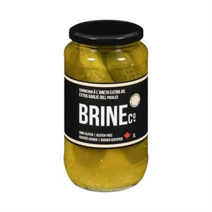 Brine Co Extra Garlic Dill Pickle 1L