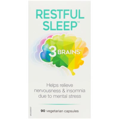 3 Brains Sommeil Réparateur(MC) 90 capsules végétariennes 3 Brains Sommeil Réparateur(MC) 90 capsules végétariennes