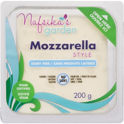 Nafsika's Garden Mozzarella Style 200 g Nafsika's Garden Mozzarella Style 200 g