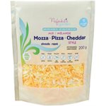 Nafsika's Garden Mix Style Mozza Pizza Cheddar Shreds 200 g 200g