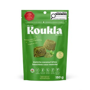 Koukla Delights Matcha Coconut Bites 150 g 