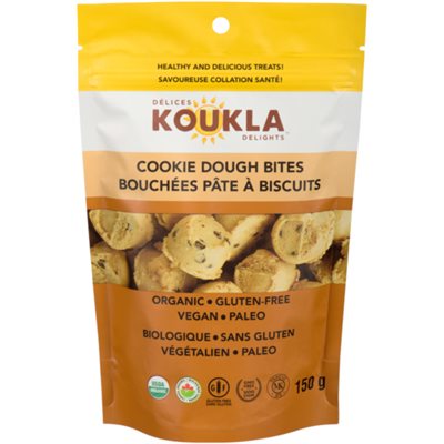 Délices Koukla Bouchées Pâte à Biscuits 150 g Délices Koukla Bouchées Pâte à Biscuits 150 g