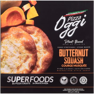 Pizza Oggi Courge Musquée 2 Croôte à Pizza x 250 g (500 g) Pizza Oggi Courge Musquée 2 Croôte à Pizza x 250 g (500 g)