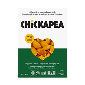 Chickapea Coquilles Biologiques 227g