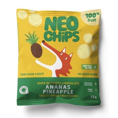 NÉO CHIPS Chips d'ananas 12g NÉO CHIPS Chips d'ananas 12g