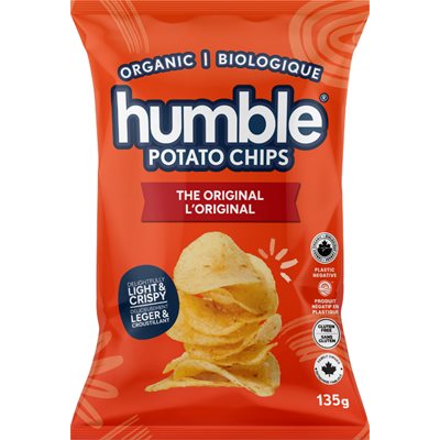 Humble Potato Croustilles bio L'Original Humble Potato Croustilles bio L'Original