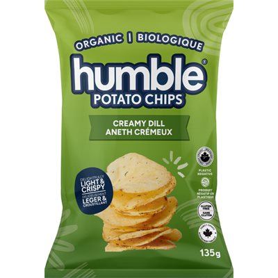 Humble Potato Croustilles bio Aneth Crémeux Humble Potato Croustilles bio Aneth Crémeux