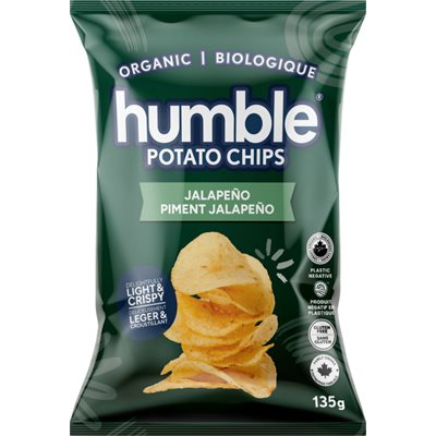 Humble Potato Jalapeno Chips 135g