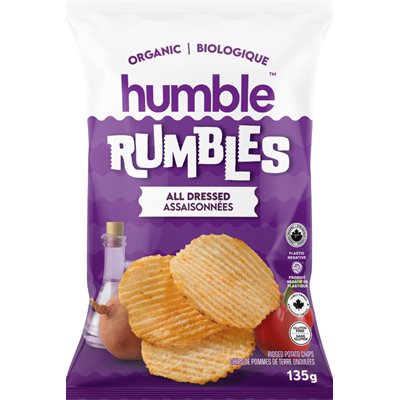 Humble Potato All Dressed Rumbles Chips 135g