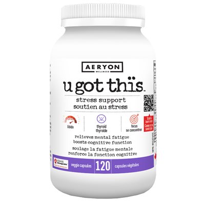 Aeryon Wellness u Got This Stress Support 120capsules