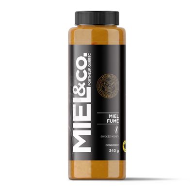 Miel Et Co. Miel Fumé 340G Miel Et Co. Miel Fumé 340G